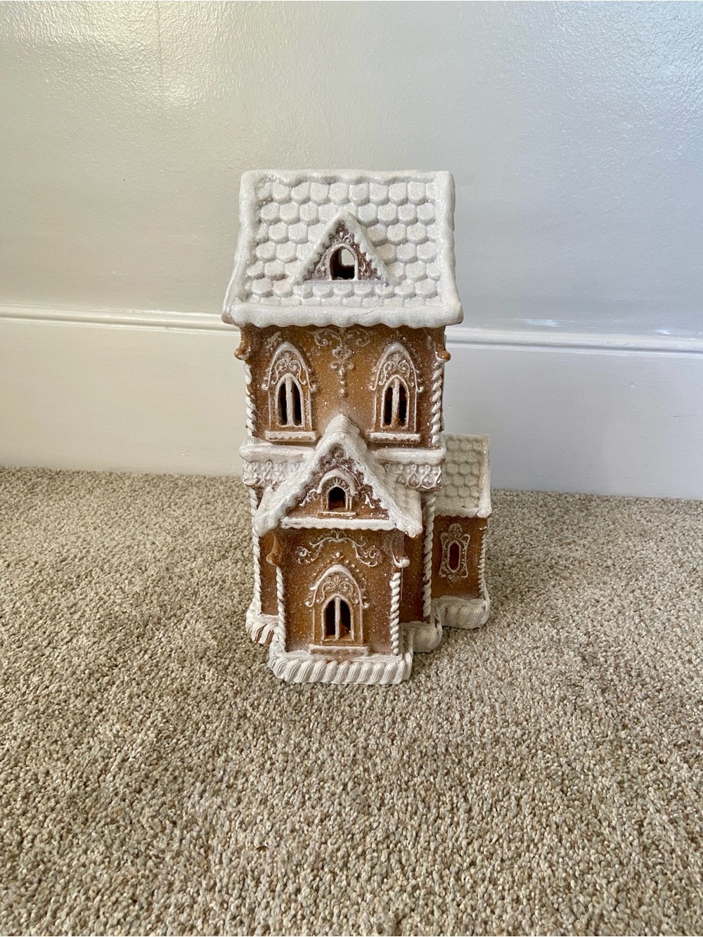 RAZ Imports Lighted LED Gingerbread House Christmas Village - Picture 5 of 15